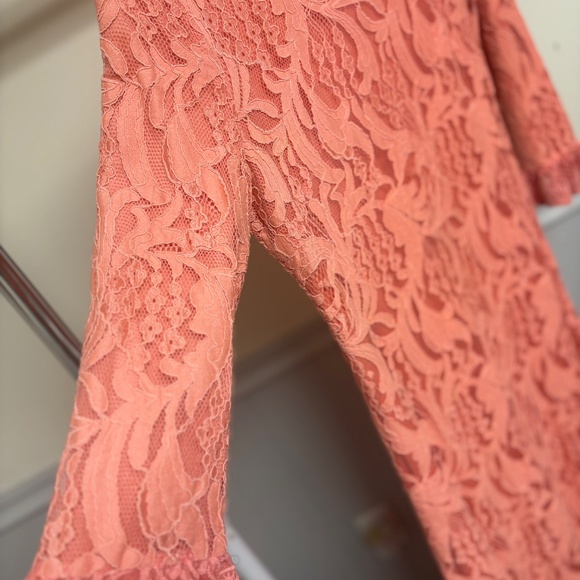 🌺Dainty Jewells Hampton Dinner Dress Coral, sz medium🌺 - Picture 4 of 5